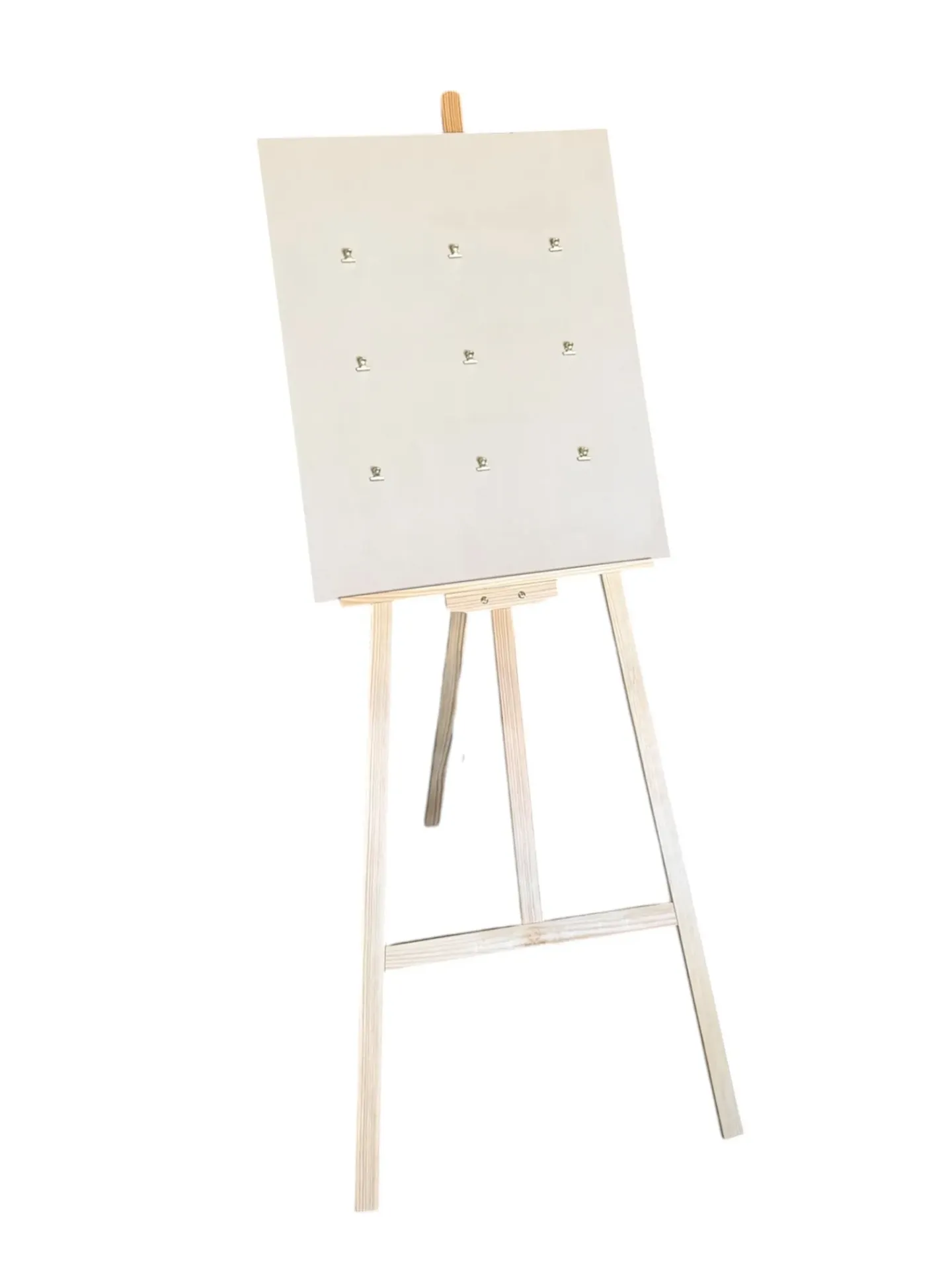CHEVALET EN BOIS CLAIR