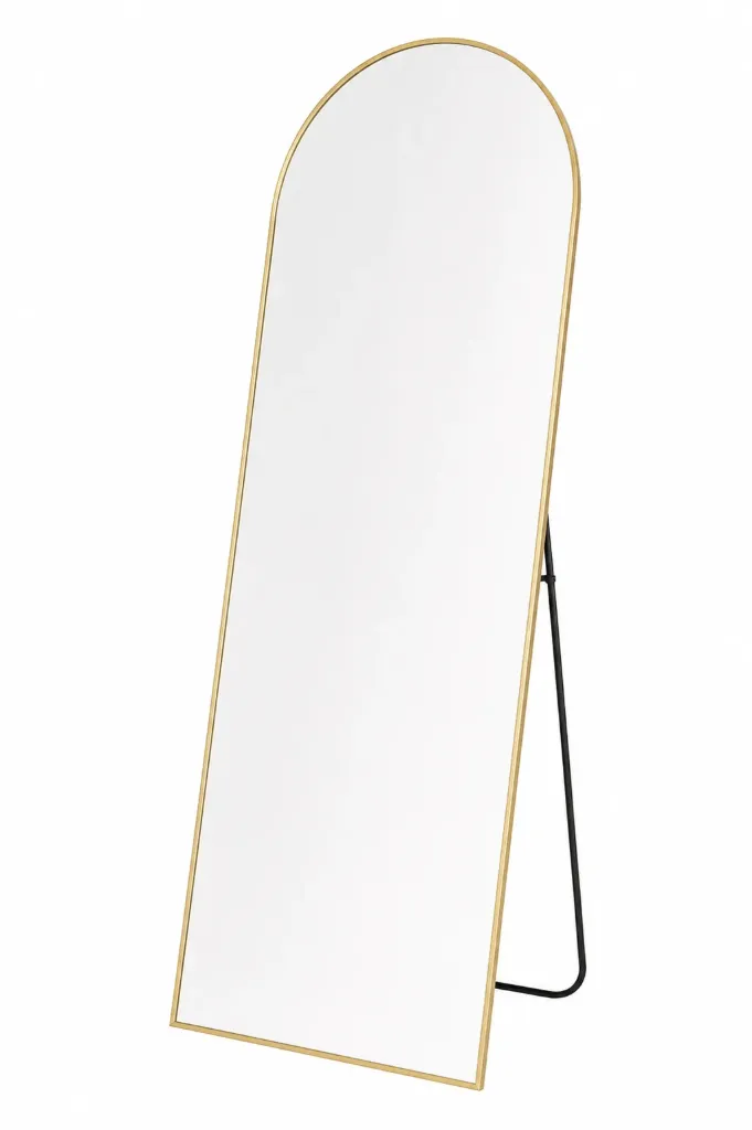 MIROIR MODERNE DORÉE