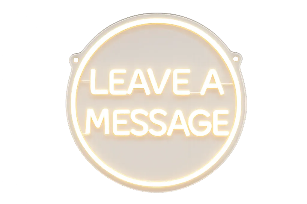 LED - LEAVE A MESSAGE ROND