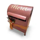 Urne "merci" - Terracotta