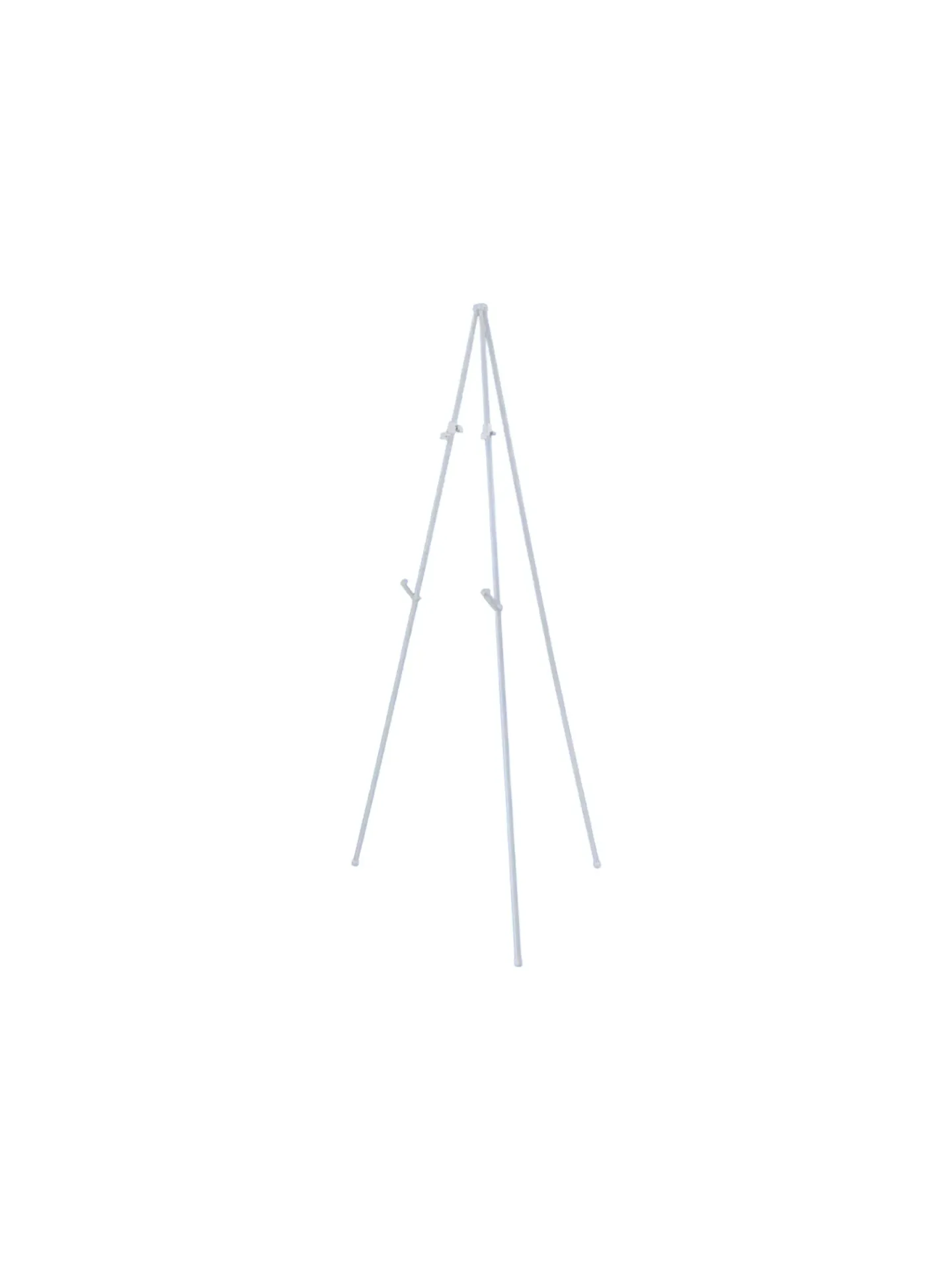 CHEVALET METAL BLANC