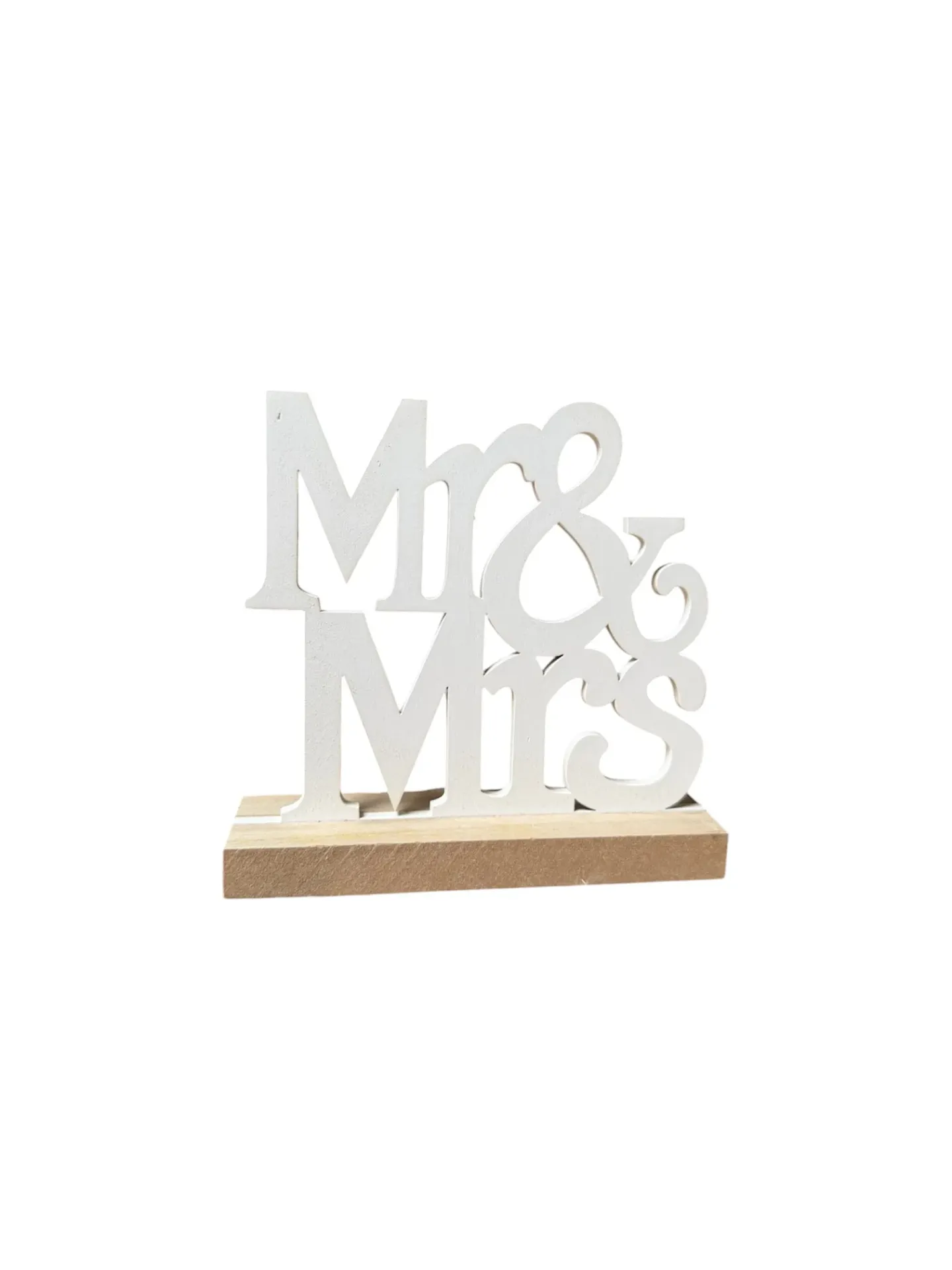 DÉCORATION “MR & MRS” 