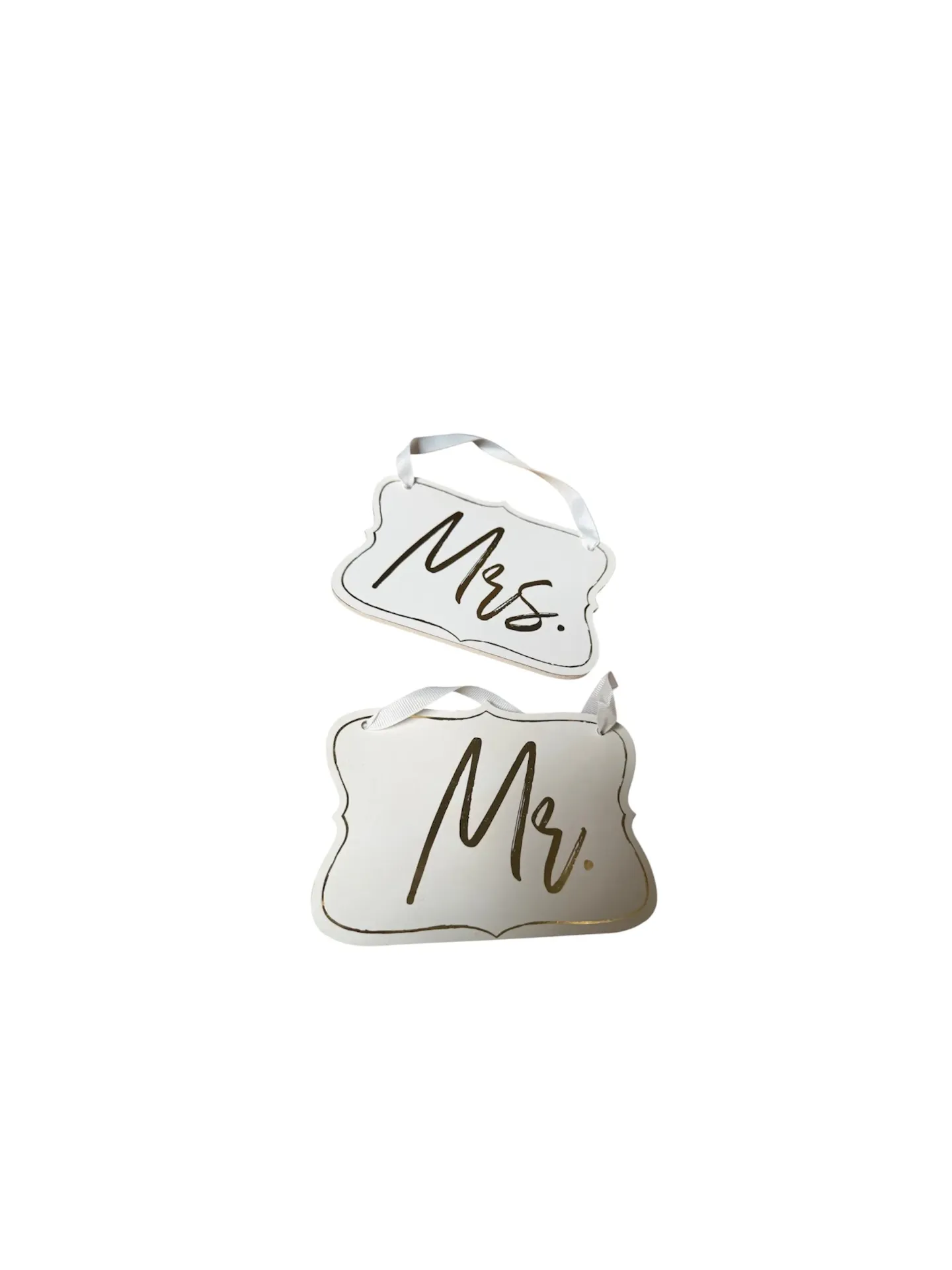 PANNEAU “MR & MRS”