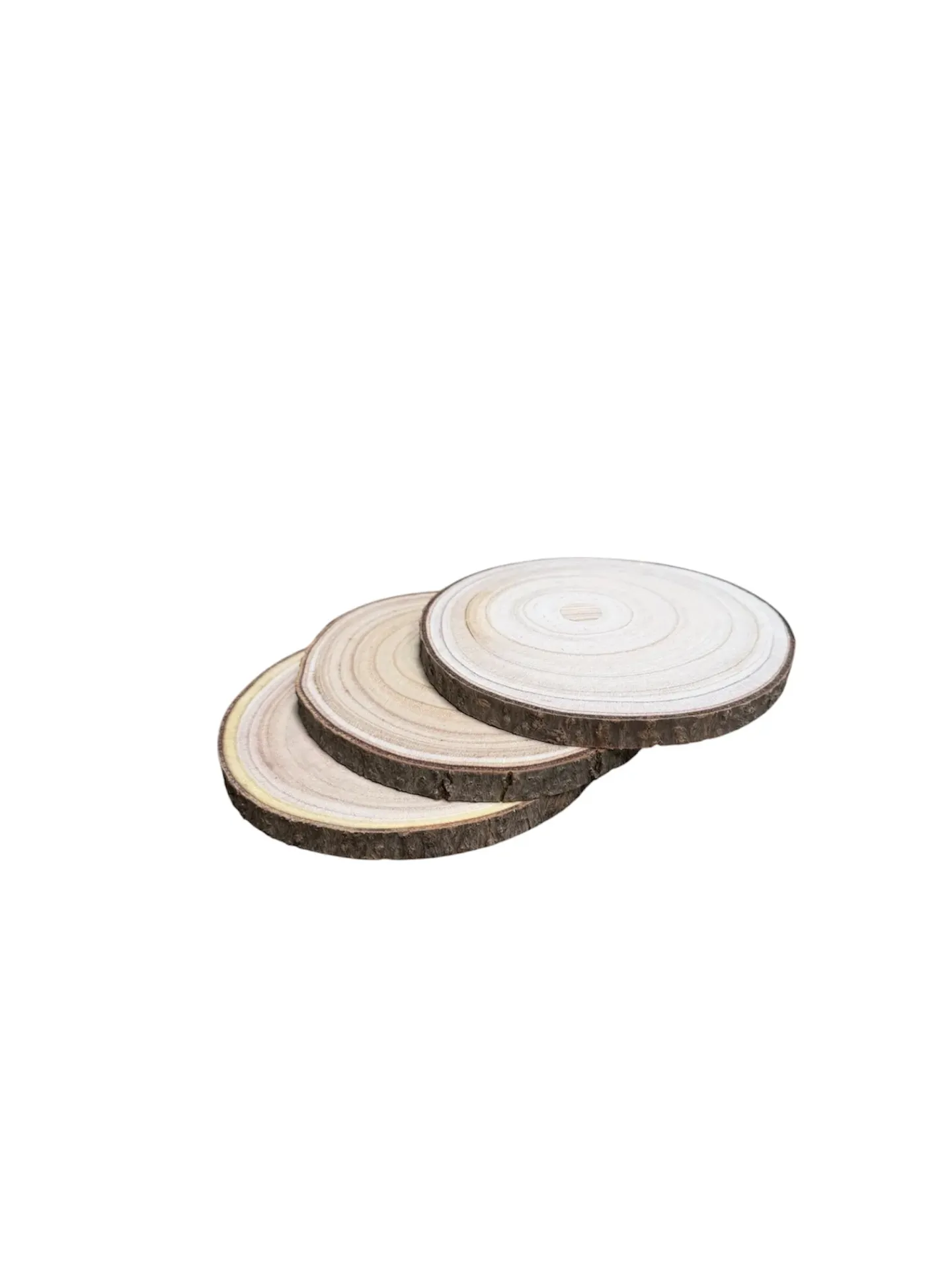 CENTRE DE TABLE - RONDINS DE BOIS 17 CM