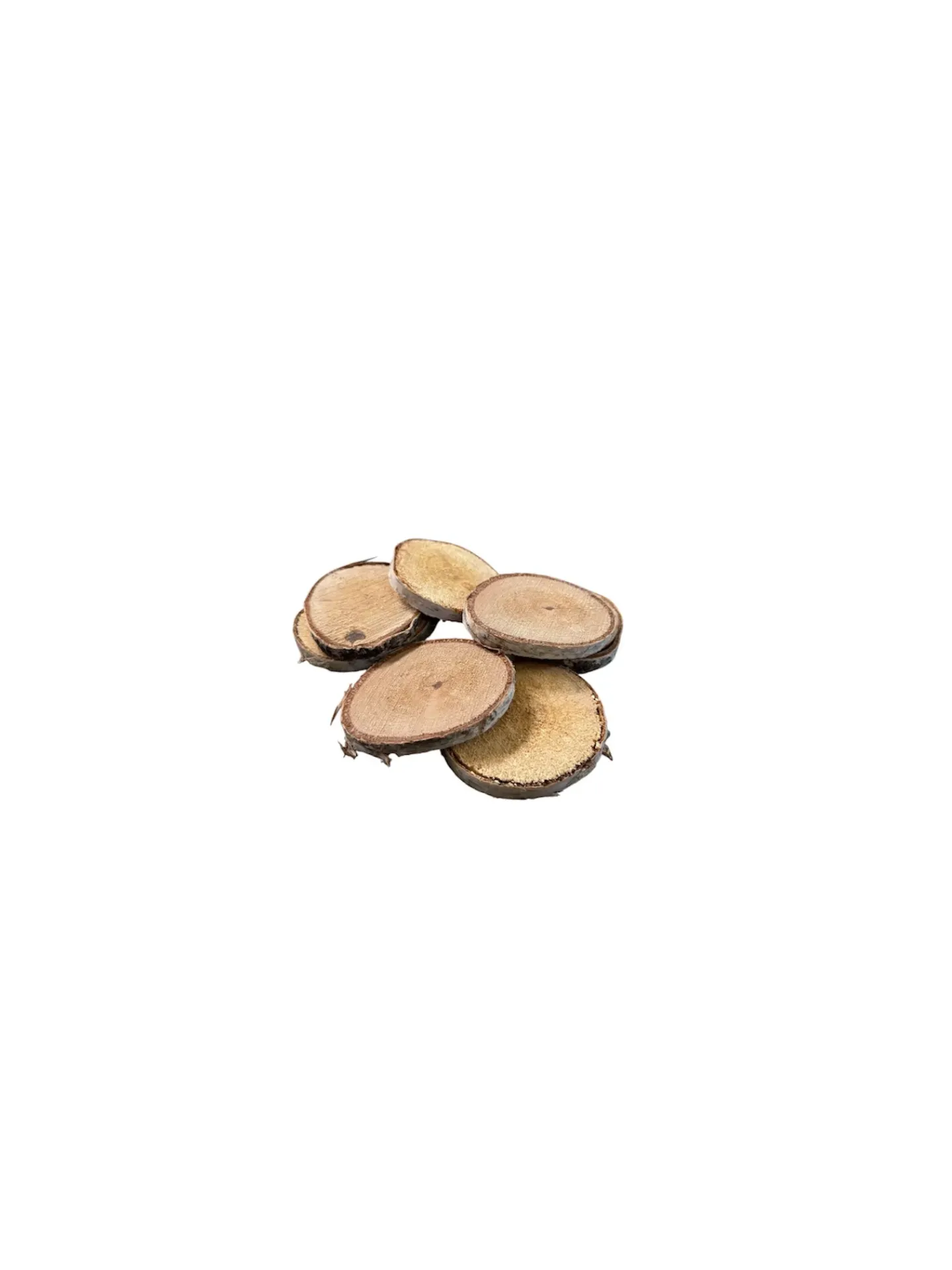 CENTRE DE TABLE - RONDINS DE BOIS 9 CM