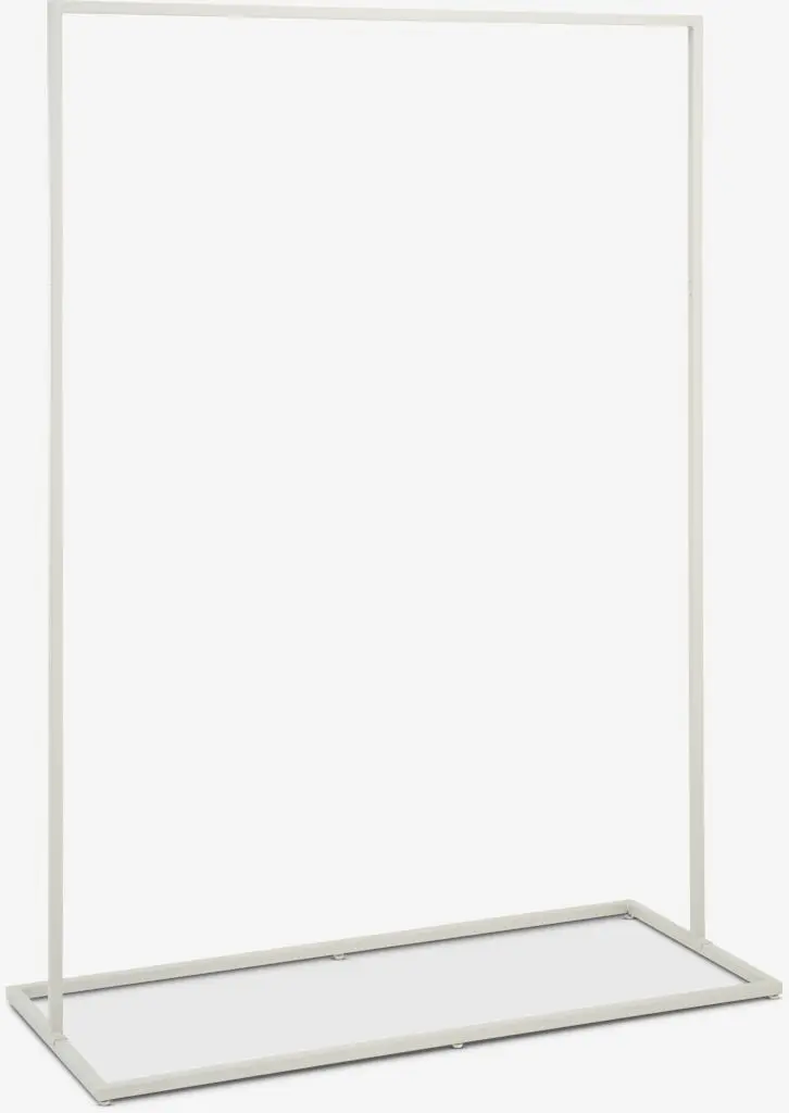 ARCHE BLANCHE MÉTALLIQUE