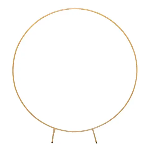 CERCLE MÉTALLIQUE DORÉE