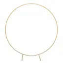 CERCLE MÉTALLIQUE DORÉE