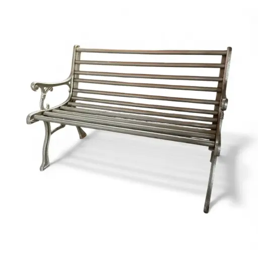 Banc en fer forgé